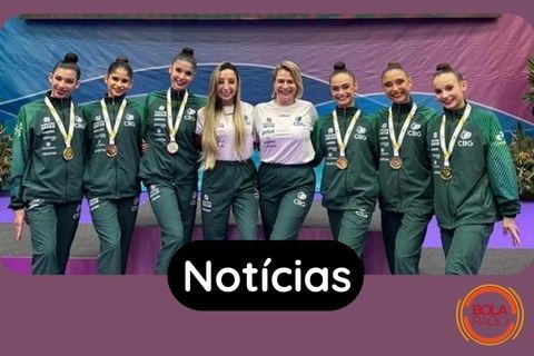 Brasil é Ouro no Mundial de Ginástica Rítmica.